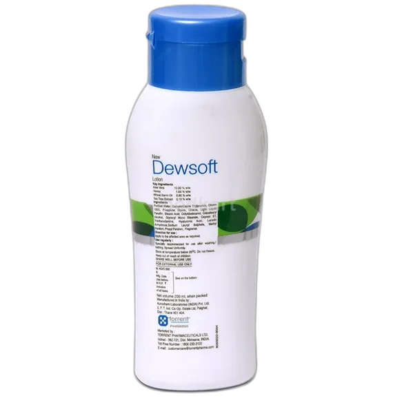 new dewsoft lotion 100 ml